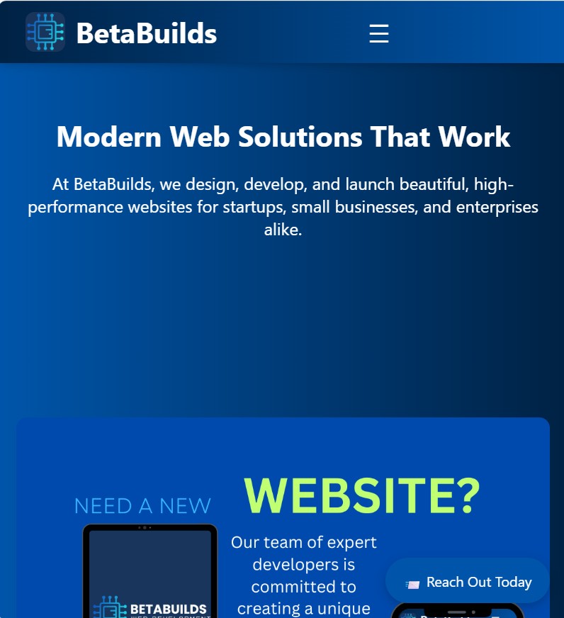 Betabuilds Website Screenshot 1