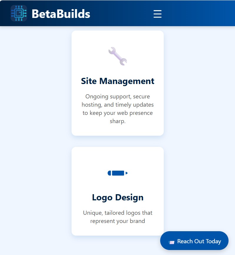 Betabuilds Website Screenshot 1