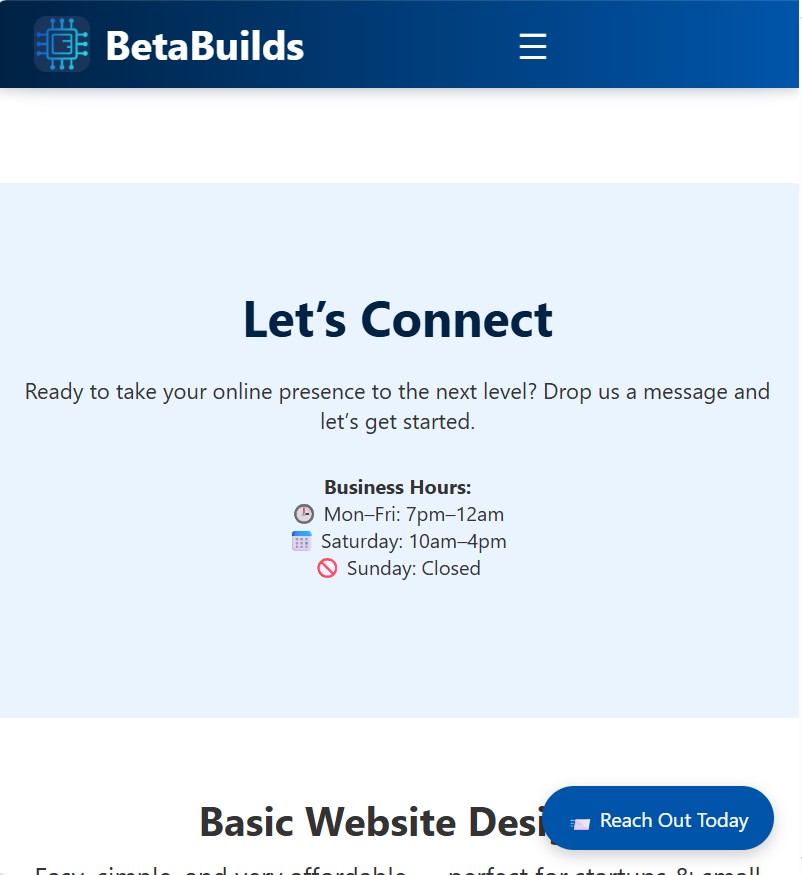 Betabuilds Website Screenshot 1