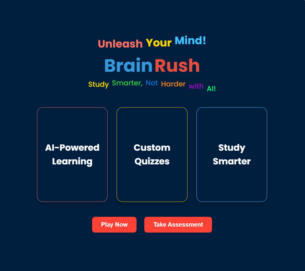 BrainRush Game Screenshot 2